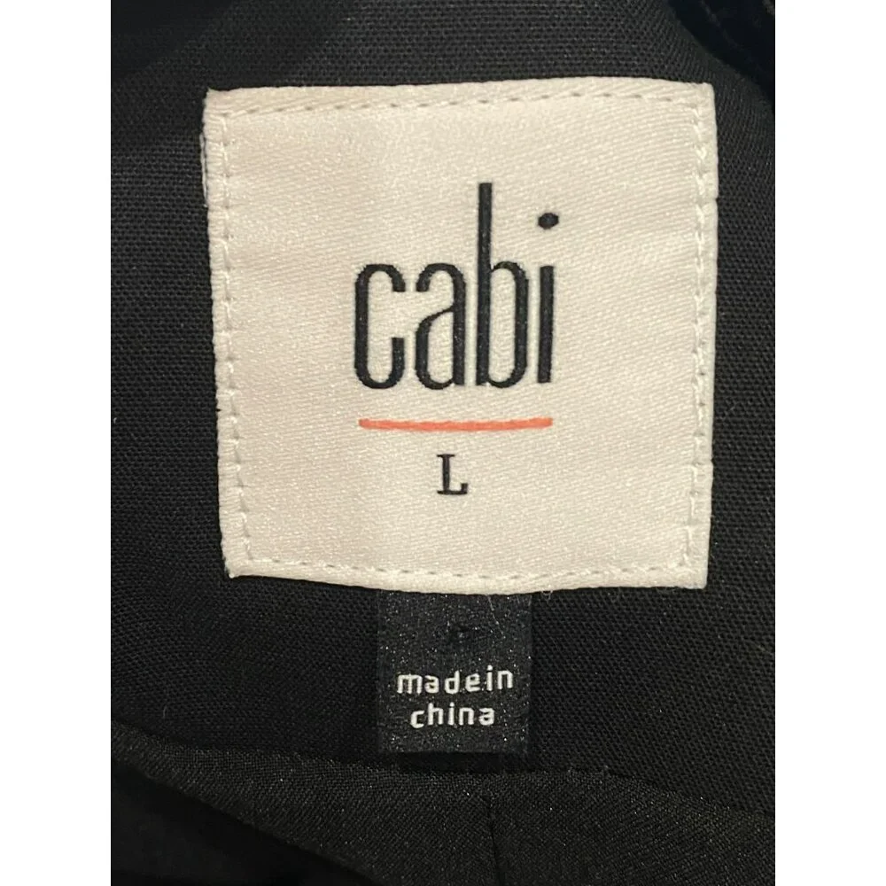 CAbi Back in Black Ladies Jacket Size Large